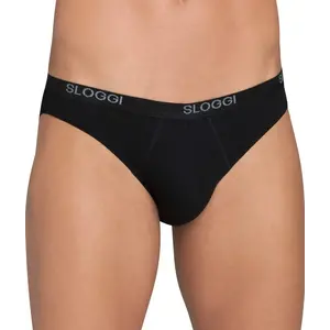 Sloggi 2-pack Basic Mini Heren slips - Lage heren slips - Heren onderbroek katoen Sloggi 2-pack Basic Mini Heren slips - Lage heren slips - Heren onderbroek katoen