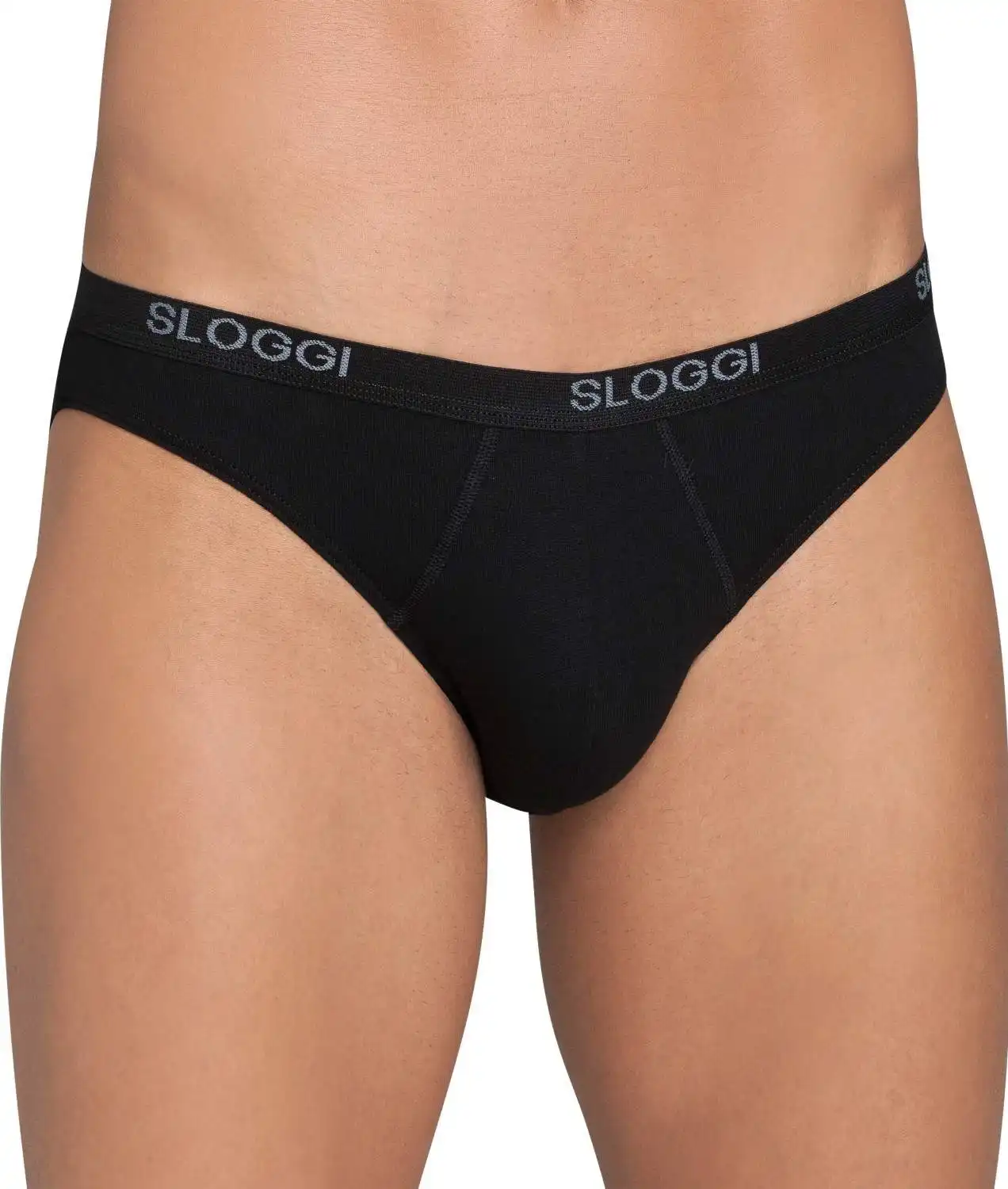 Sloggi 2-pack Basic Mini Heren slips - Lage heren slips - Heren onderbroek katoen