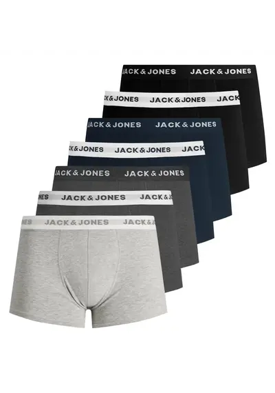 Jack & Jones 7-Pack heren boxershort - Combi Jack & Jones 7-Pack heren boxershort - Combi
