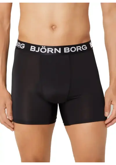 Bjorn Borg heren boxershort - Performance - 1-Pack - Black Bjorn Borg heren boxershort - Performance - 1-Pack - Black