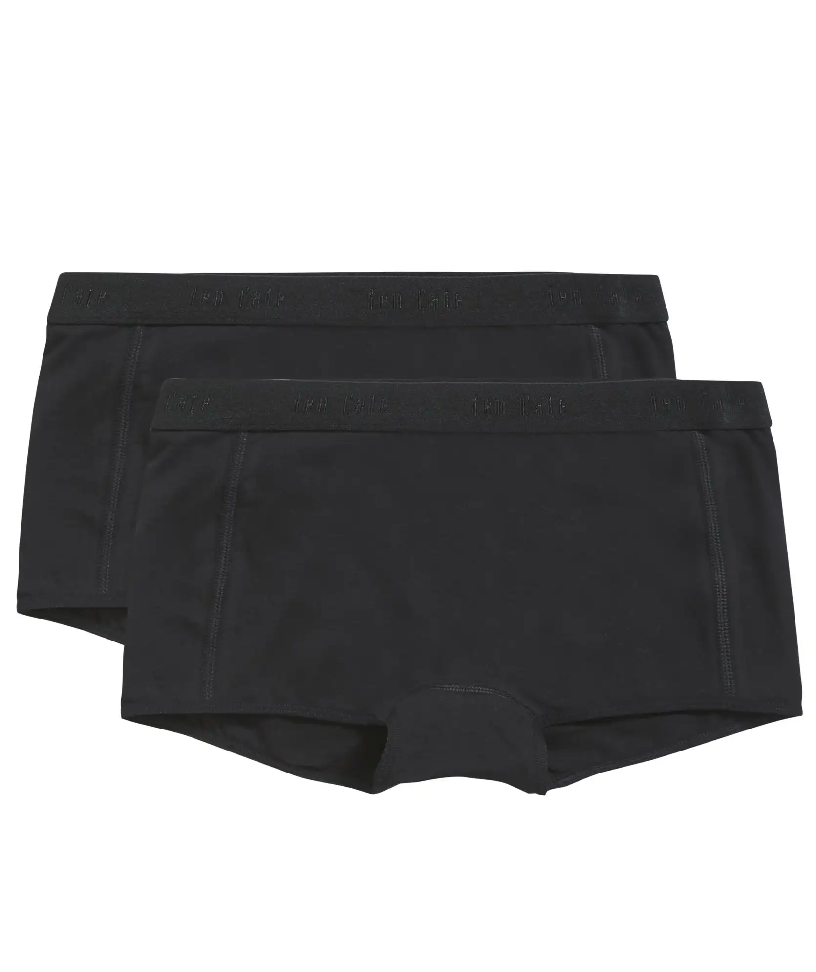 Ten Cate 2-pak meisjes boxershorts Organic 31986 - Meisjes ondergoed biologisch katoen