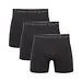 Bamboo Basics 3-pak heren boxershorts - Rico - Bamboe ondergoed heren - Onderbroek lange pijpjes - Huidvriendelijk - Zwart