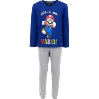 Super Mario jongens pyjama - Blauw - 2001 Super Mario jongens pyjama - Blauw - 2001