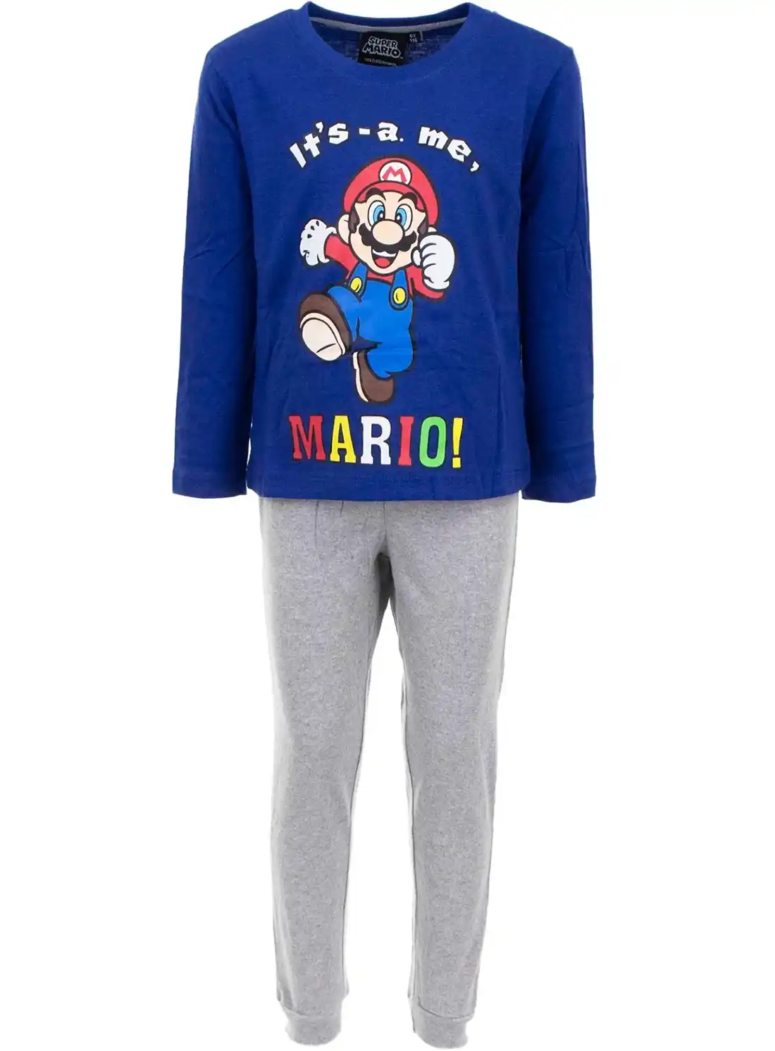 Super Mario jongens pyjama - Blauw - 2001