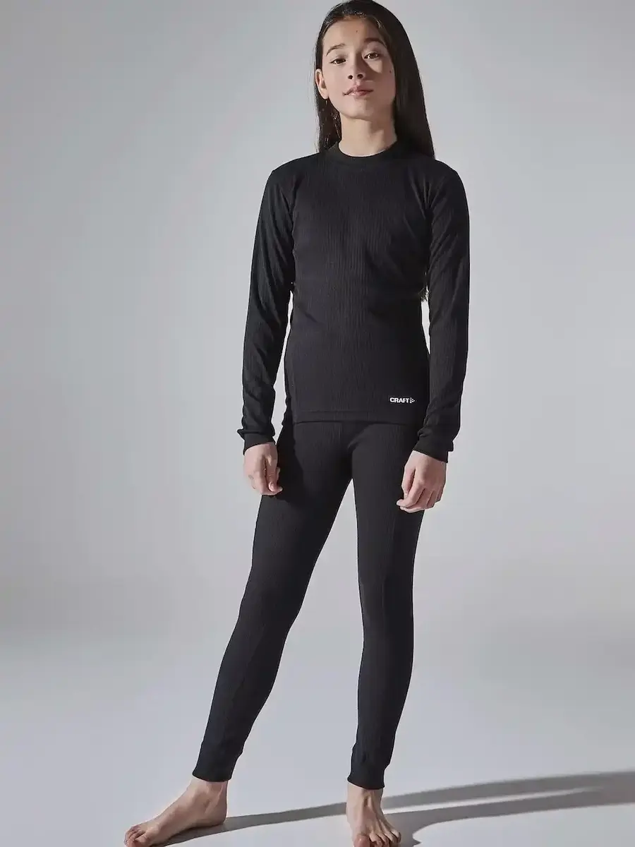Craft kinderen Unisex Thermo Set - Cro Dry Baselayer - Thermo ondergoed voor jongens en meisjes