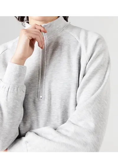 Pieces PCCHILLI Half Zip Sweater - Loungewear Top Pieces PCCHILLI Half Zip Sweater - Loungewear Top