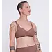 Sloggi Romance Soft Bra BH zonder beugel - Zonder vulling en niet voorgevormde kanten Bh - Zwart - Wit - Cacao