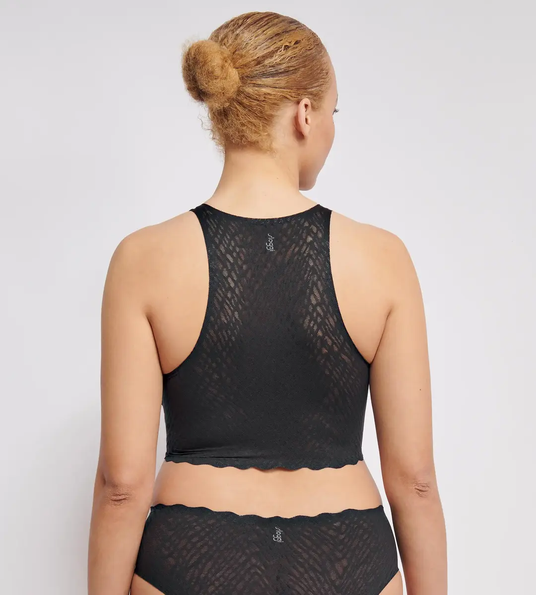Sloggi Zero Feel Kanten Crop top - Bliss - Bralette met hoge hals Sloggi Zero Feel Kanten Crop top - Bliss - Bralette met hoge hals