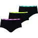 Puma 3-Pack dames mini Boxershorts - Katoen dames ondergoed - Vrouwen hipster - Zwart combo