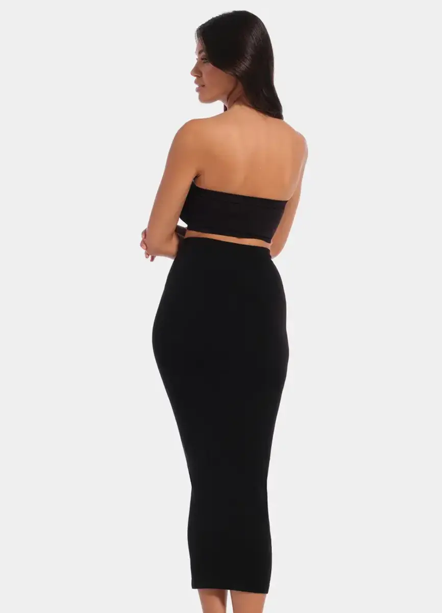 Magic strakke lange rok - Bodycon comfort skirt - Extra lange onderrok - Licht corrigerende jupon Magic strakke lange rok - Bodycon comfort skirt - Extra lange onderrok - Licht corrigerende jupon