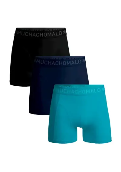 Muchachomalo 3-Pack Heren Boxershort - Solid Muchachomalo 3-Pack Heren Boxershort - Solid