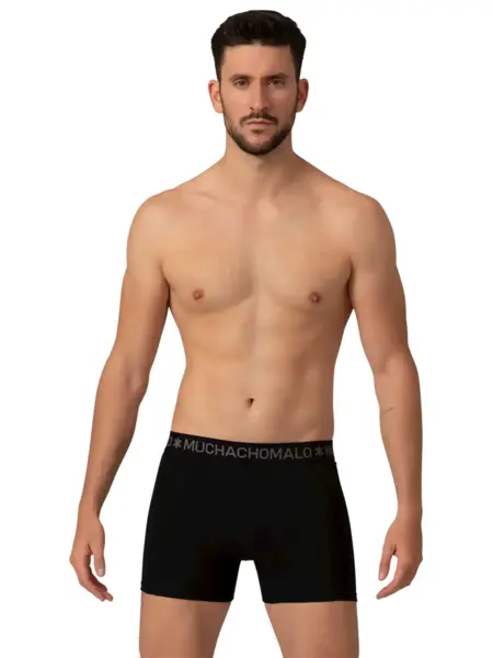 Muchachomalo 3-Pack Heren Boxershort - Solid - katoenen heren onderbroeken Muchachomalo 3-Pack Heren Boxershort - Solid - katoenen heren onderbroeken