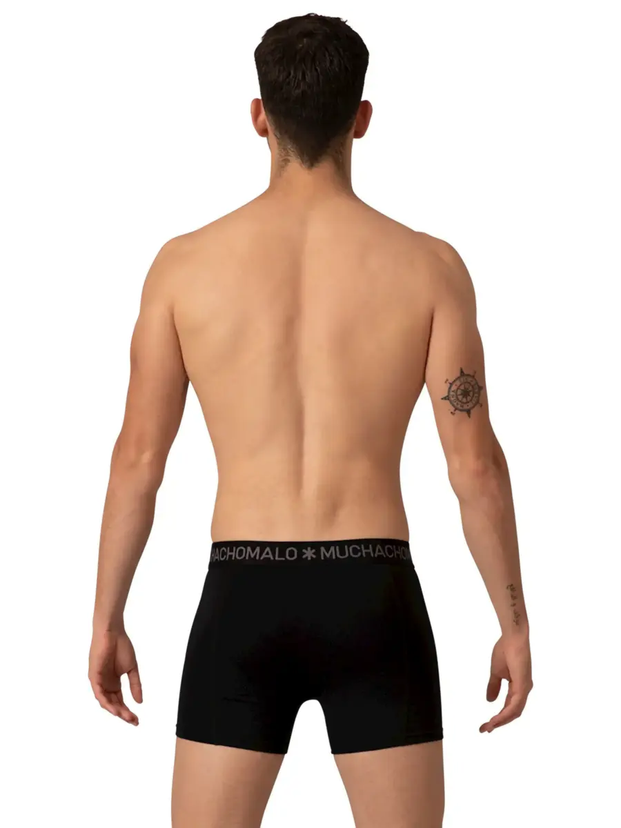 Muchachomalo 3-Pack Heren Boxershort - Solid - katoenen heren onderbroeken Muchachomalo 3-Pack Heren Boxershort - Solid - katoenen heren onderbroeken