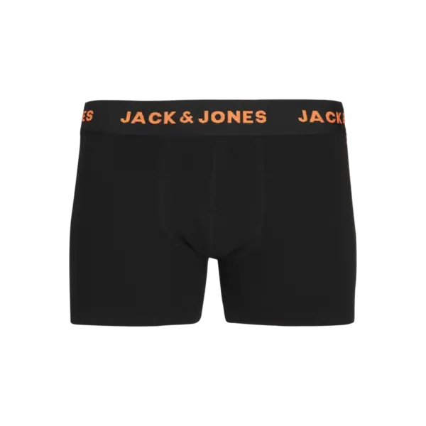 Jack & Jones 7-pack jongens boxershorts - Zwart - Zwart katoenen jongens ondergoed Jack & Jones 7-pack jongens boxershorts - Zwart - Zwart katoenen jongens ondergoed