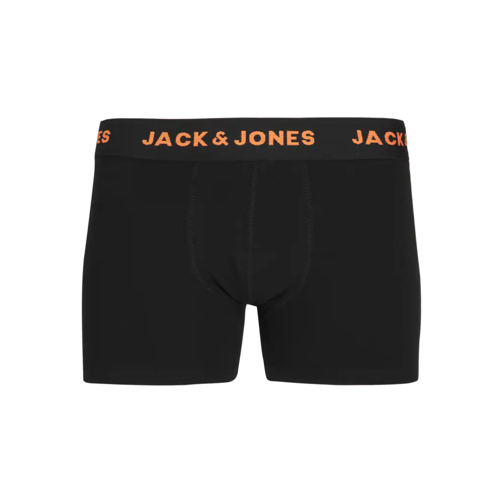 Jack & Jones 7-pack jongens boxershorts - Zwart