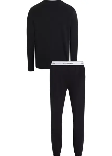 Calvin Klein katoenen pyjama heren luxe - zwart Basic Calvin Klein katoenen pyjama heren luxe - zwart Basic