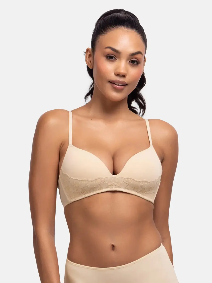 Dorina 2-pack voorgevormde BH zonder beugel - Fili Lace - Kanten T-shirt bh zonder vulling