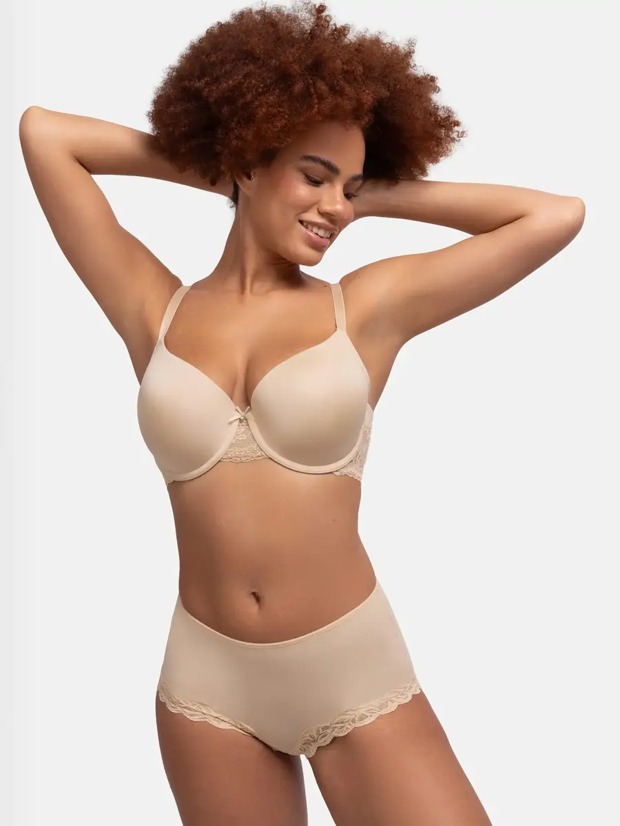 Dorina 2-pack midi slip dames kant - Evie Dorina 2-pack midi slip dames kant - Evie