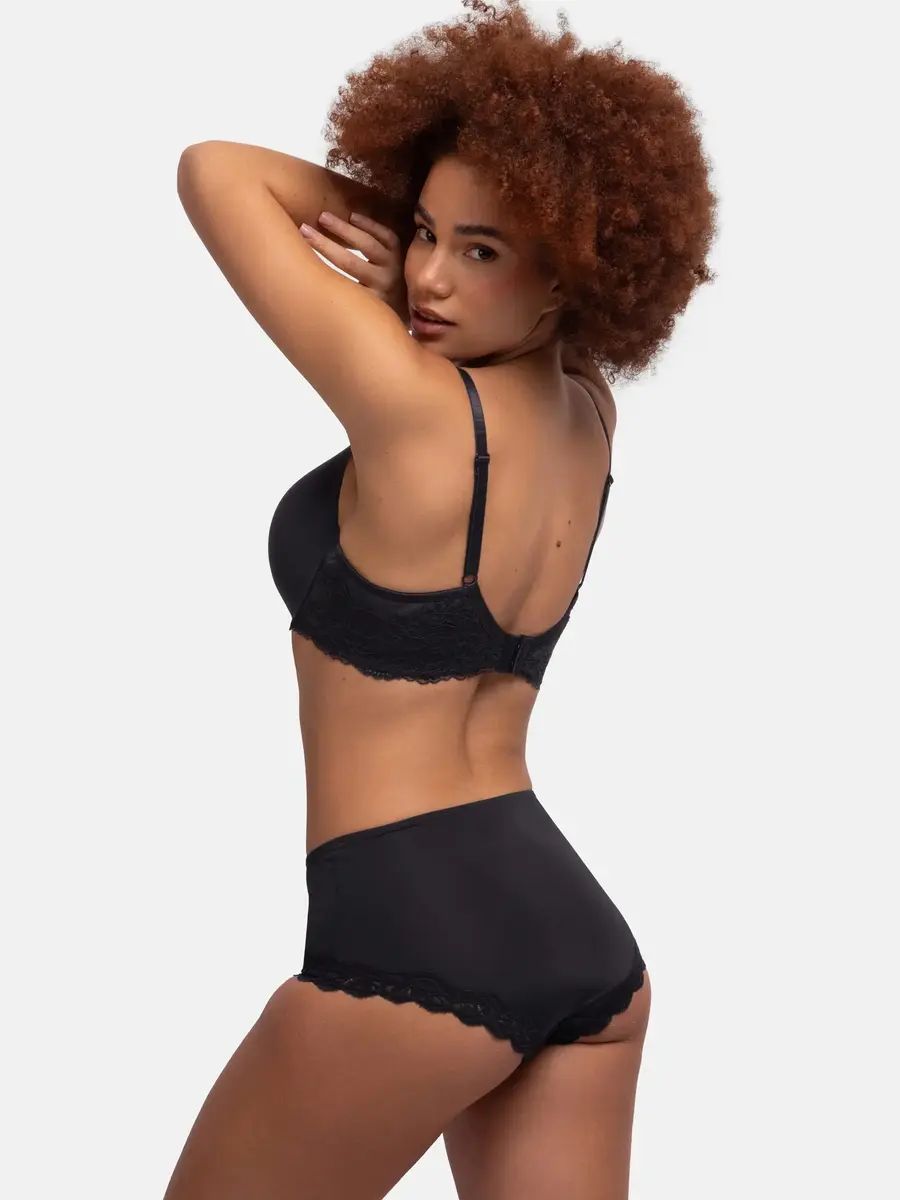 Dorina 2-pack midi slip dames kant - Evie Dorina 2-pack midi slip dames kant - Evie