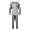 Gentlemen tricot heren pyjama - Green stripe