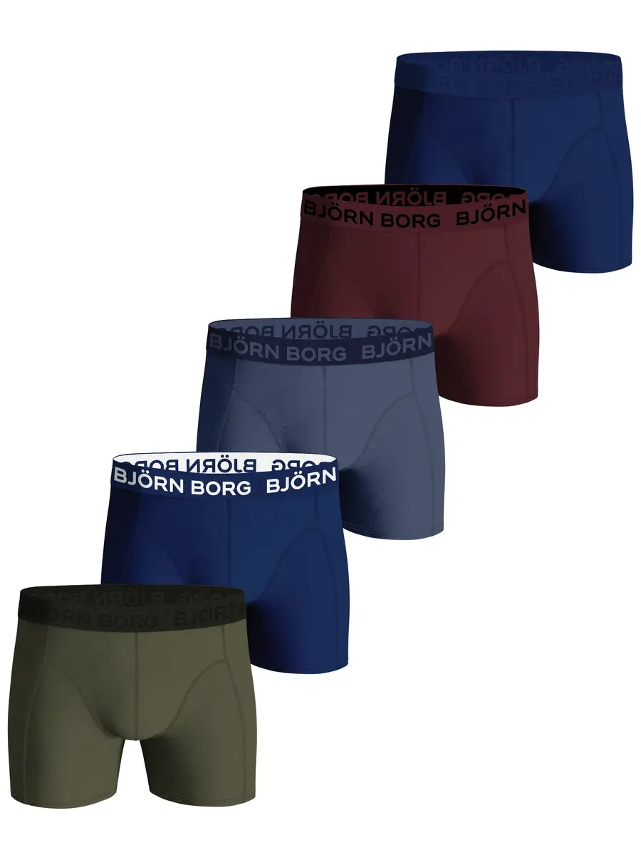 Bjorn Borg 5-Pack jongens boxershorts - Core - Gift - Cadeauverpakking - Multipack