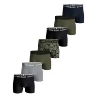 Bjorn Borg 7-Pack jongens boxershorts - Green Jungle Bjorn Borg 7-Pack jongens boxershorts - Green Jungle