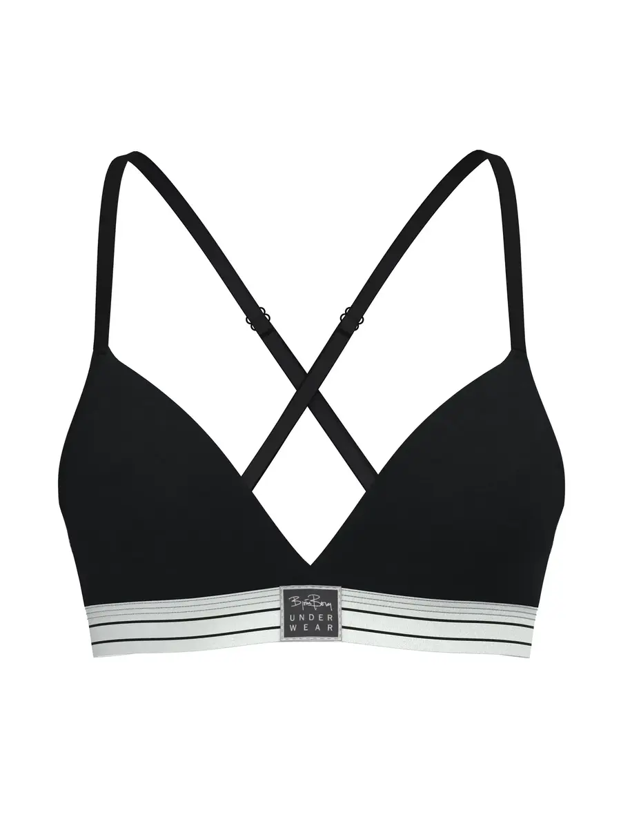 Bjorn Borg katoenen triangle BH - katoenen Dames bralette zonder vulling - Niet voorgevormd