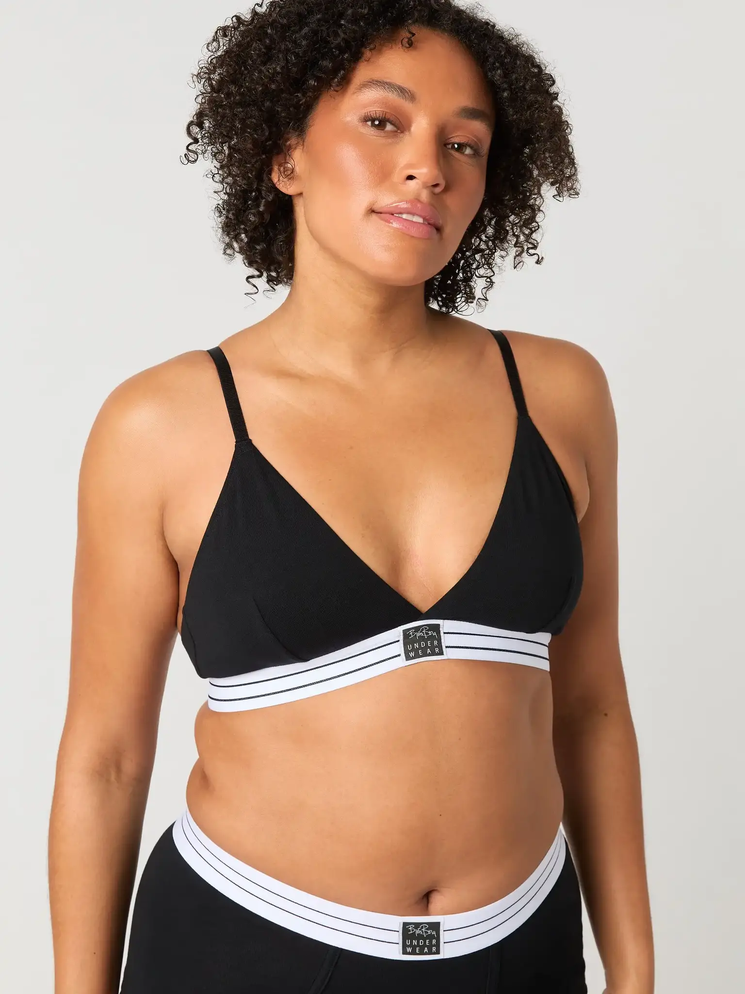 Bjorn Borg katoenen triangle BH - katoenen Dames bralette zonder vulling - Niet voorgevormd