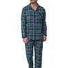 Pastunette Flanellen Heren Pyjama met knoopsluiting