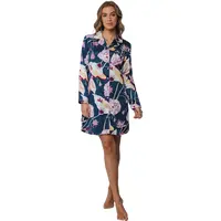 Pastunette Dames nachthemd Satijn - Blauw Pastunette Dames nachthemd Satijn - Blauw