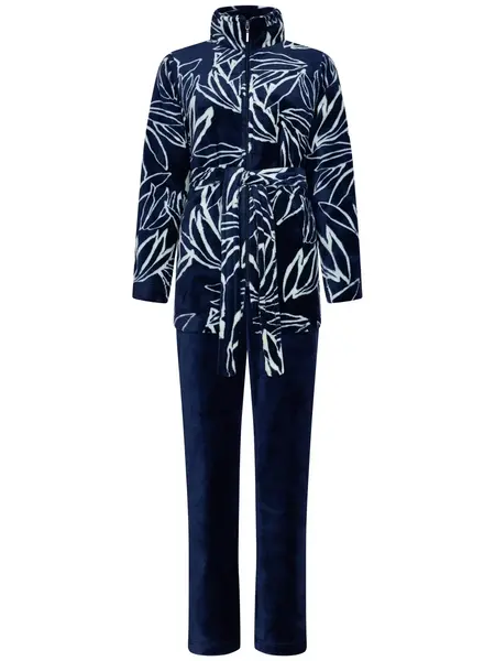 Pastunette Huispak Dames Fleece - Donkerblauw - Warm winter 2-delig pyjama pak Pastunette Huispak Dames Fleece - Donkerblauw - Warm winter 2-delig pyjama pak