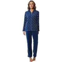 Pastunette Huispak Dames Fleece - Donkerblauw