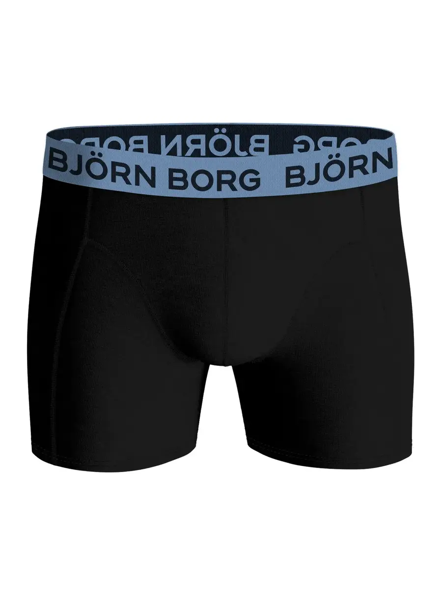 Bjorn Borg 3-Pack jongens boxershorts - Core - Blauwe kinder onderbroeken katoen Bjorn Borg 3-Pack jongens boxershorts - Core - Blauwe kinder onderbroeken katoen