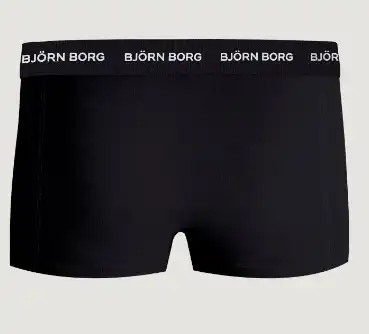 Bjorn Borg Cotton Stretch Trunk - 3 pack heren boxershort - Zwart