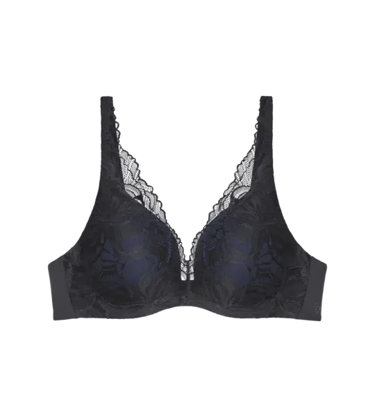 Triumph BH Body Make-up Illusion Lace - Kanten beugel bh met brede zachte bandjes - Voorgevormd Triumph BH Body Make-up Illusion Lace - Kanten beugel bh met brede zachte bandjes - Voorgevormd