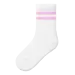 Name it kinder sportsokken - Alma - Katoenen sokken met streep voor jongens en meisjes - Lichtroze