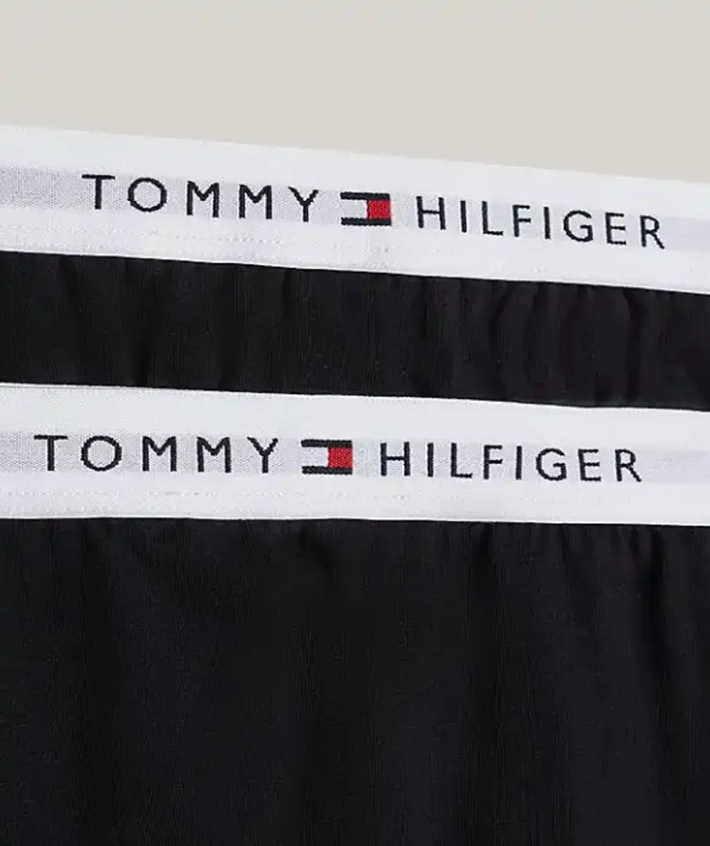Tommy Hilfiger 2-Pack jongens Boxershorts - Zwarte jongens onderbroeken Tommy Hilfiger 2-Pack jongens Boxershorts - Zwarte jongens onderbroeken