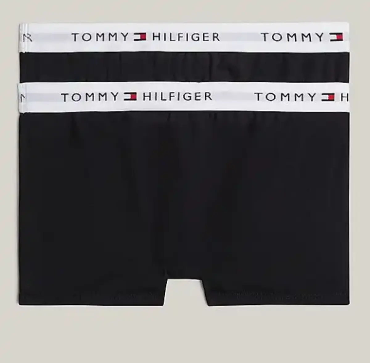 Tommy Hilfiger 2-Pack jongens Boxershorts - Zwarte jongens onderbroeken