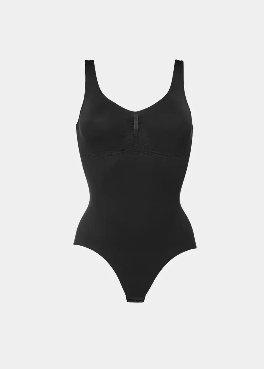 Perfect secrets Corrigerende Body - Slim Body - Sterk corrigerende shapewear bodysuit met smalle bandjes - Buik correctie