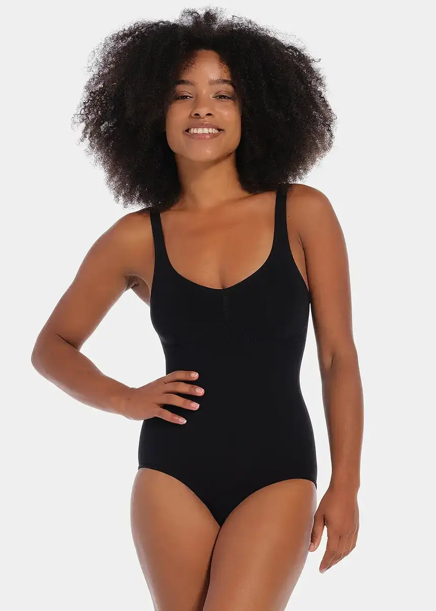 Perfect secrets Corrigerende Body - Slim Body - Sterk corrigerende shapewear bodysuit met smalle bandjes - Buik correctie