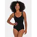 Perfect secrets Corrigerende Body - Slim Body - Sterk corrigerende shapewear bodysuit met smalle bandjes - Buik correctie - Zwart