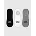 Calvin Klein 3-paar footies sokken Anti-slip - Heren - Zakken niet af - Kousenvoetjes - Sokken voor in loafers - Combi
