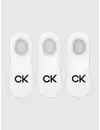 Calvin Klein 3-paar footies sokken Anti-slip - Heren - Zakken niet af - Kousenvoetjes - Sokken voor in loafers