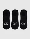 Calvin Klein 3-paar footies sokken Anti-slip - Heren - Zakken niet af - Kousenvoetjes - Sokken voor in loafers