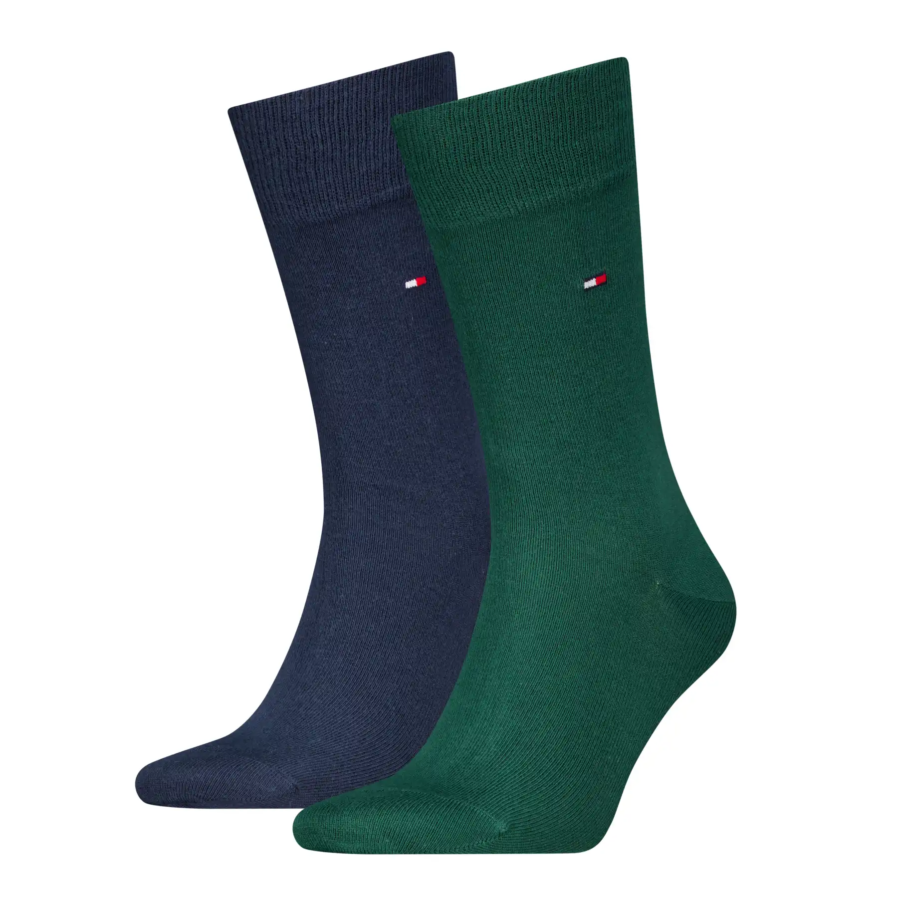 Tommy Hilfiger 2-pack sokken - Hoge Heren viscose sokken