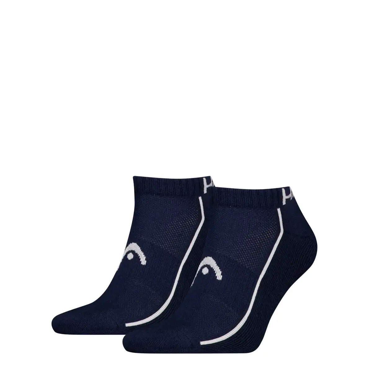 Head 2-paar Sneakersokken - Katoenen enkelsokken dames en heren - Sport