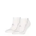 Head 2-paar Sneakersokken - Katoenen enkelsokken dames en heren - Sport - Wit