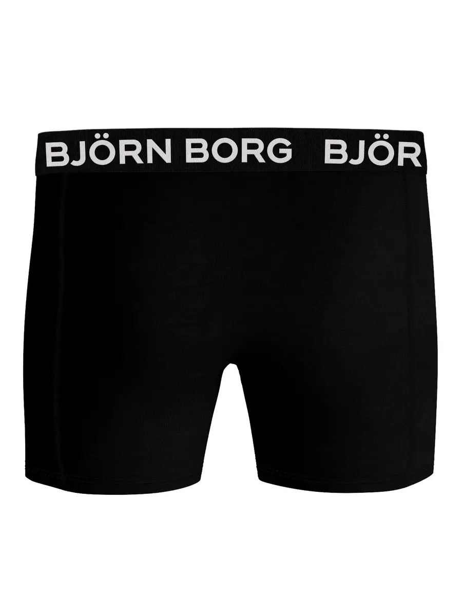 Björn Borg 2-pack heren boxershorts - Bamboe - Zwarte heren onderbroeken Björn Borg 2-pack heren boxershorts - Bamboe - Zwarte heren onderbroeken