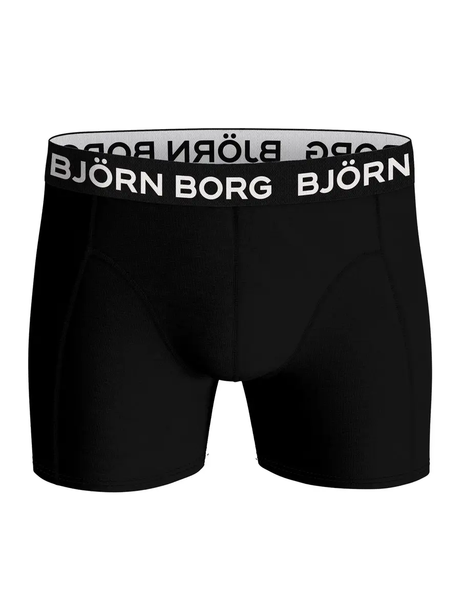 Björn Borg 2-pack heren boxershorts - Bamboe - Zwarte heren onderbroeken Björn Borg 2-pack heren boxershorts - Bamboe - Zwarte heren onderbroeken