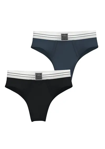 Bjorn Borg 2-pack dames slips - Core High Waist Brief Bjorn Borg 2-pack dames slips - Core High Waist Brief